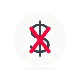 Zero Upfront Cost Icon